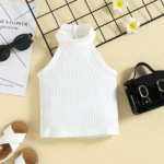 ⁦طقم بناتي 3 قطع مع حزام بحقيبة خصر⁩ - الصورة ⁦7⁩