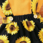 ⁦فستان بناتي قصير من 3 قطع⁩ - الصورة ⁦8⁩