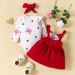 ⁦فستان بناتي من 3 قطع الوان جذابة⁩ - الصورة ⁦6⁩