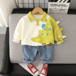 ⁦طقم بناتي بنطال جينز و تيشيرت⁩ - الصورة ⁦14⁩