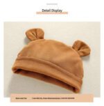 ⁦افارول جمبسوت للاطفال حديثي الولادة مع قبعة⁩ - الصورة ⁦6⁩