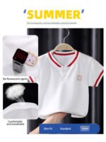 ⁦تيشيرت صيفي للاولاد بكم قصير⁩ - الصورة ⁦5⁩