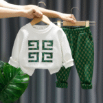 ⁦طقم قطن ولادي طعتين⁩ - الصورة ⁦3⁩