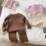 طقم صوف ناعم قطعتين