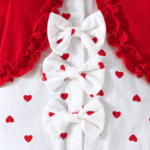 ⁦طقم قطني بناتي لحديثي الولادة⁩ - الصورة ⁦5⁩