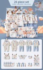 ⁦طقم الاطفال حديثي الولادة 26 قطعة - طقم هدية⁩ - الصورة ⁦2⁩
