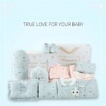 ⁦طقم تجهيز المواليد الجدد 24 قطعة لون ازرق - هدايا⁩ - الصورة ⁦2⁩